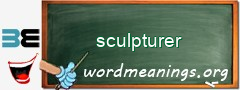 WordMeaning blackboard for sculpturer